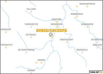 map of Ambodisakoana