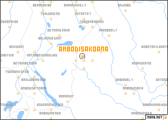 map of Ambodisakoana