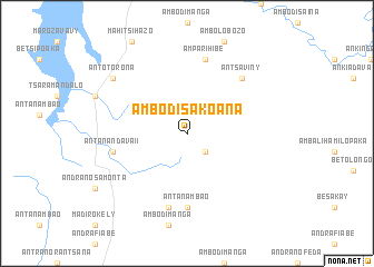 map of Ambodisakoana