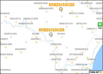 map of Ambodisakoa