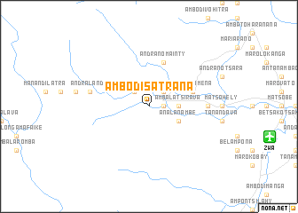 map of Ambodisatrana