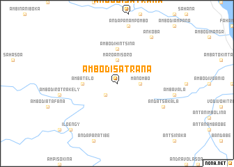 map of Ambodisatrana
