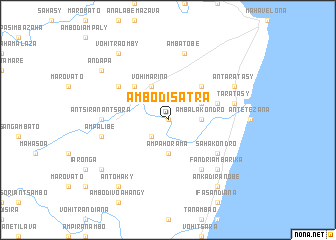 map of Ambodisatra