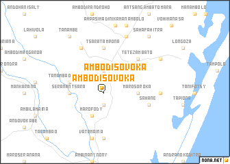 map of Ambodisovoka