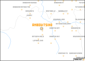 map of Amboditsiho