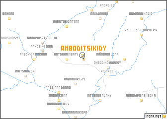 map of Amboditsikidy