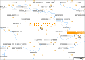 map of Ambodivandrika