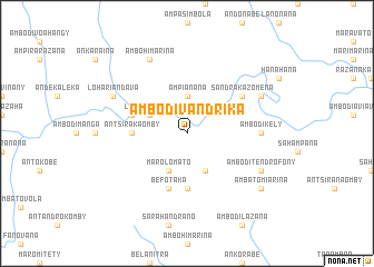 map of Ambodivandrika