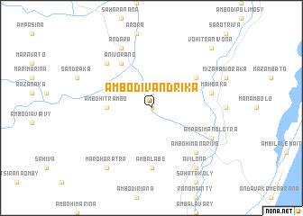 map of Ambodivandrika