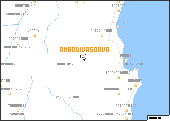 map of Ambodivasoava