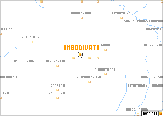 map of Ambodivato