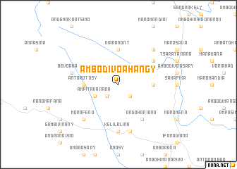 map of Ambodivoahangy