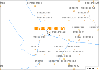 map of Ambodivoahangy