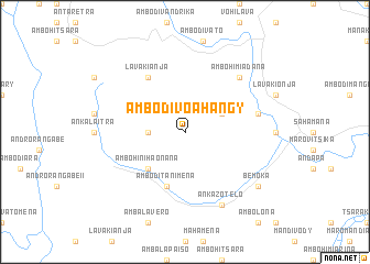 map of Ambodivoahangy