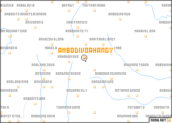 map of Ambodivoahangy