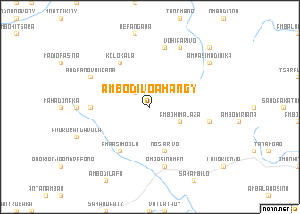 map of Ambodivoahangy