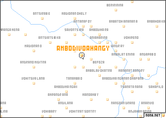 map of Ambodivoahangy