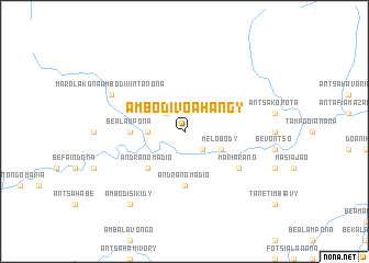 map of Ambodivoahangy