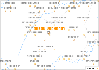 map of Ambodivoahangy