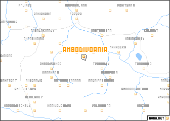 map of Ambodivoania