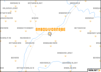 map of Ambodivoarabe