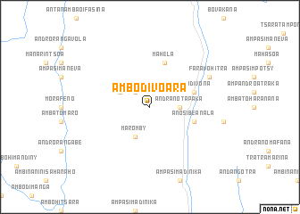 map of Ambodivoara