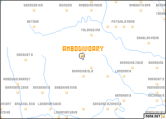 map of Ambodivoary