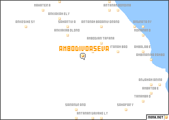 map of Ambodivoaseva