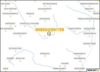 map of Ambodivohitra