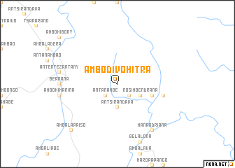 map of Ambodivohitra