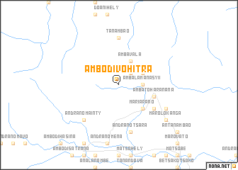 map of Ambodivohitra