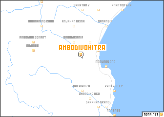 map of Ambodivohitra