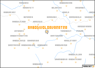 map of Ambodivolo Avaratra