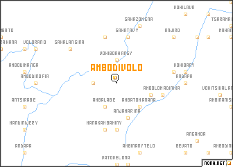 map of Ambodivolo