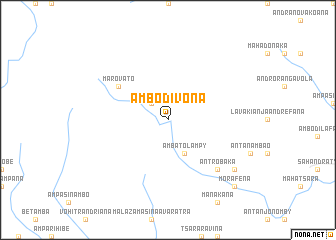 map of Ambodivona