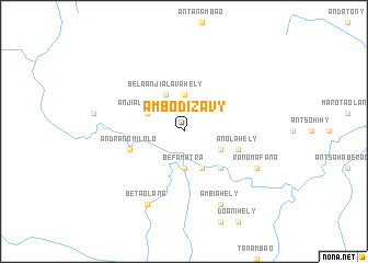 map of Ambodizavy