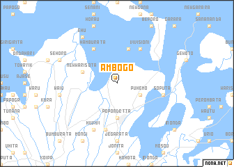 map of Ambogo