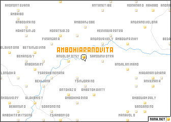 map of Ambohiaranovita