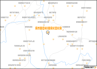 map of Ambohibakoka