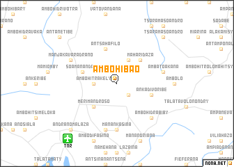 map of Ambohibao