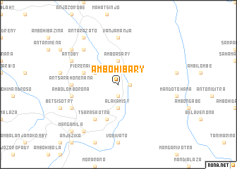 map of Ambohibary