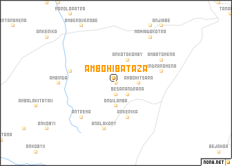 map of Ambohibataza