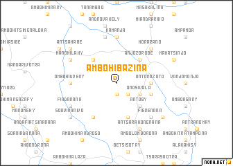 map of Ambohibazina