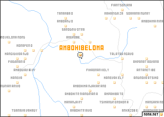 map of Ambohibeloma