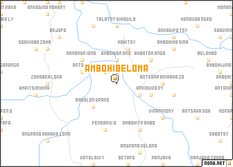 map of Ambohibeloma