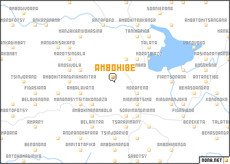 map of Ambohibe