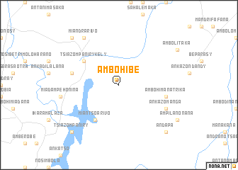 map of Ambohibe