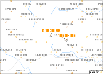 map of Ambohibe