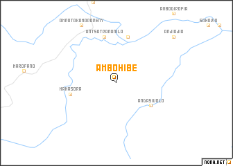 map of Ambohibe