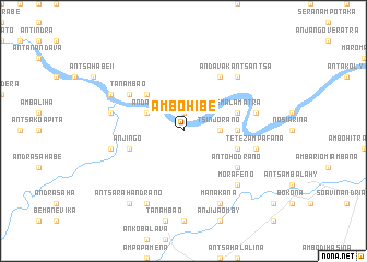 map of Ambohibe